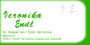 veronika endl business card